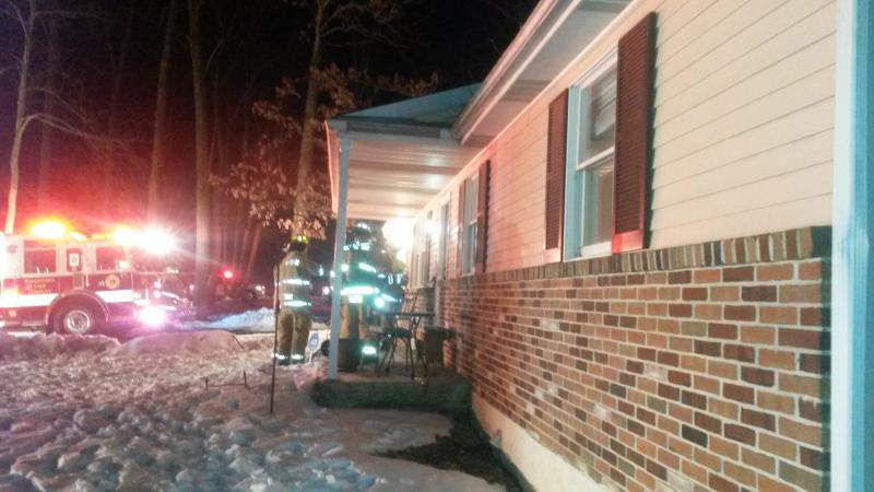 Basement Fire - Old Wilmington Rd. - March 2015
